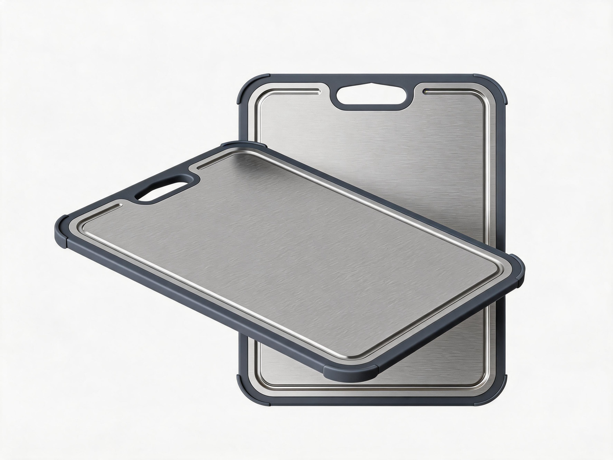 🔪 Cutting-Board | Stainless Steel Kitchen Prep | Home-Chef Modern Finish