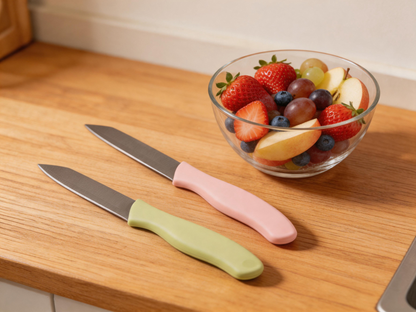 🍓 Fruit Knives | Stainless Steel Kitchen | Hostess Pastel Duo