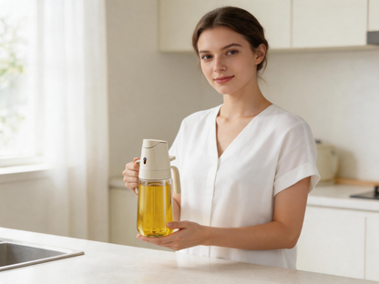 🫒 Oil Dispenser | Glass Kitchen | Home Cooks | Sleek Pouring
