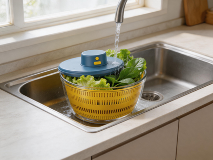 🥬 Kitchen Strainer | Durable Plastic Sink Prep | Home-Cook Drainage