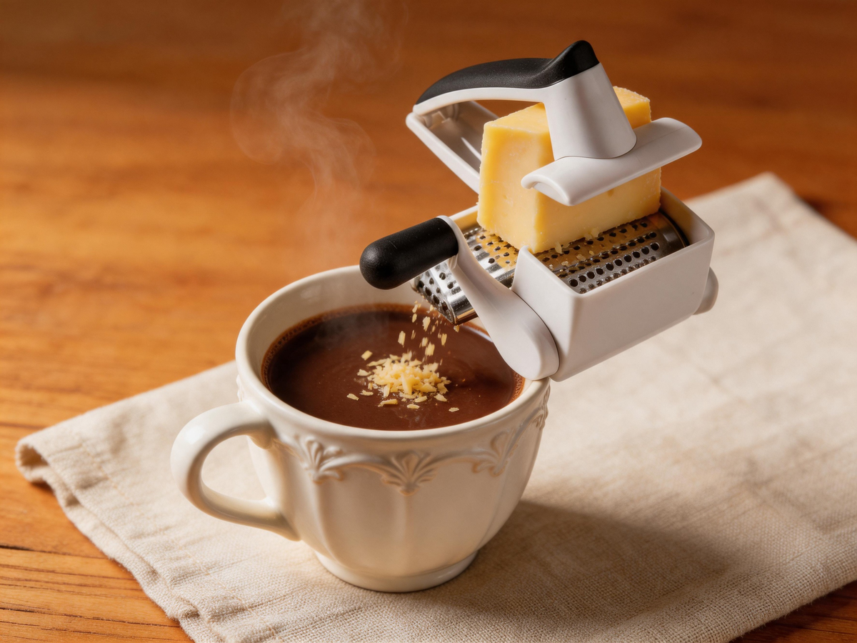 🧀 Rotary Grater | Stainless Steel Kitchen | Foodie Interchangeable Drums