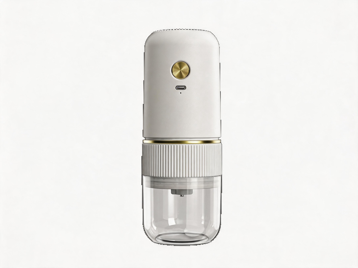 ☕ Coffee Grinder | Plastic Travel | Coffee Lover | Sleek Compact