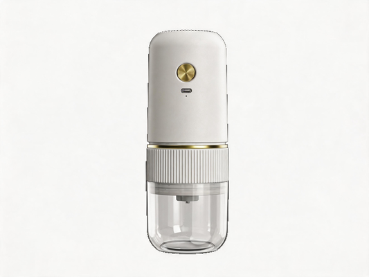 ☕ Coffee Grinder | Plastic Travel | Coffee Lover | Sleek Compact