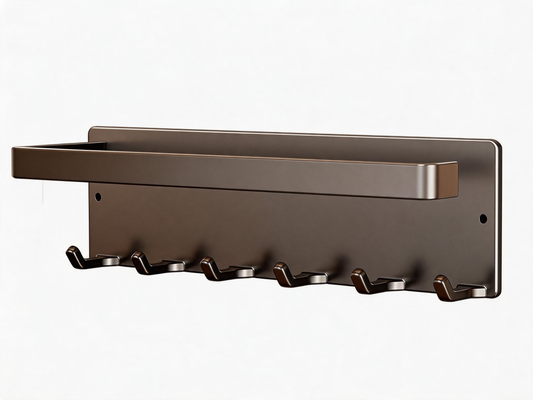 🧲 Magnetic Organizer | Metal Kitchen Storage | Homeowner Sleek Hooks