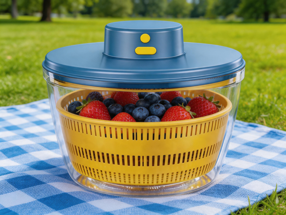 🥬 Kitchen Strainer | Durable Plastic Sink Prep | Home-Cook Drainage