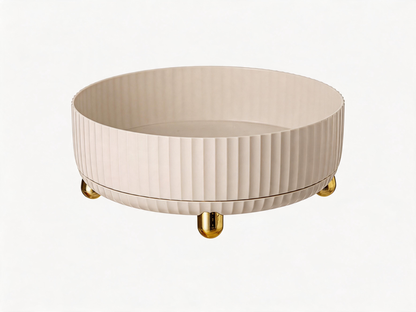 🧂 Spice Organizer | Ribbed Plastic Countertop | Hostess Rotating Elegance