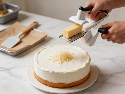 🧀 Rotary Grater | Stainless Steel Kitchen | Foodie Interchangeable Drums